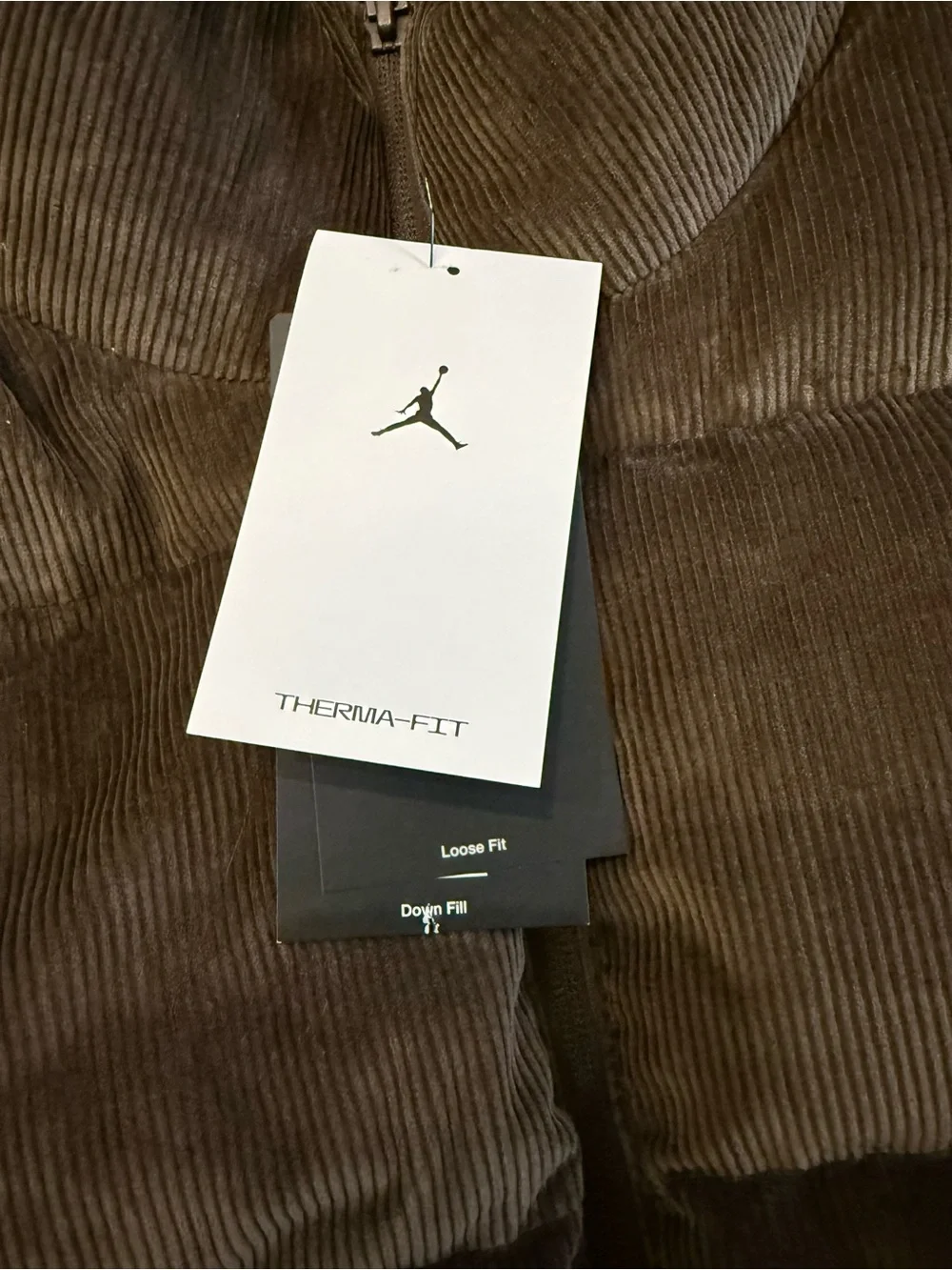 Air Jordan Flight Down Corduroy Puffer Jacket – Men’s Large – Brand New